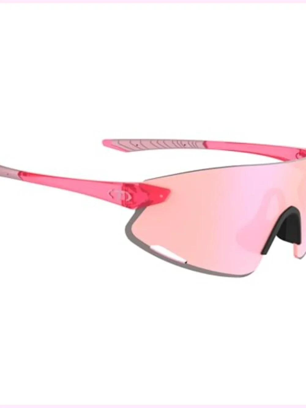 Rimless Sport Sunglasses Shield Style TR90 Frame Small-Medium for Running
